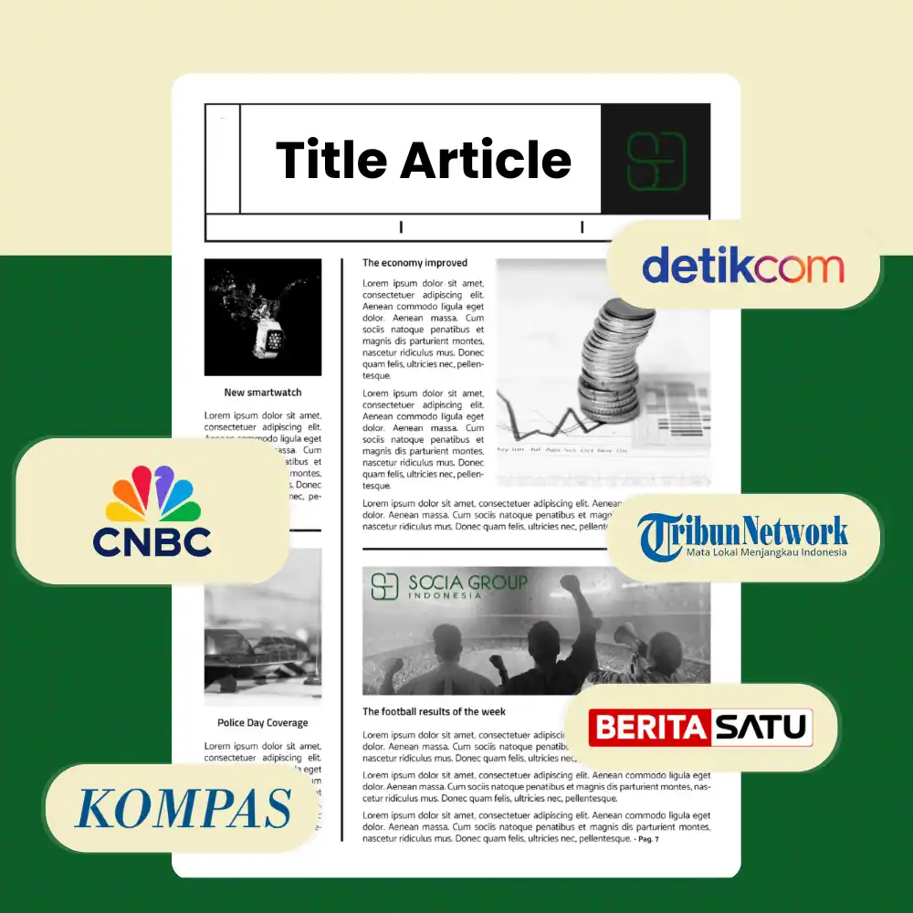 Hubungan Media & Siaran Pers Socia Group Indonesia