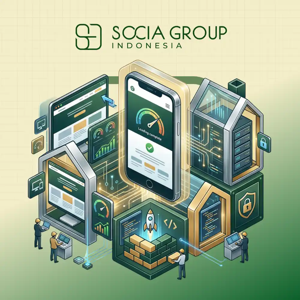 Pembuatan Website Socia Group